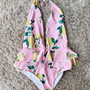 Buddy love lemon one piece swuimsuit